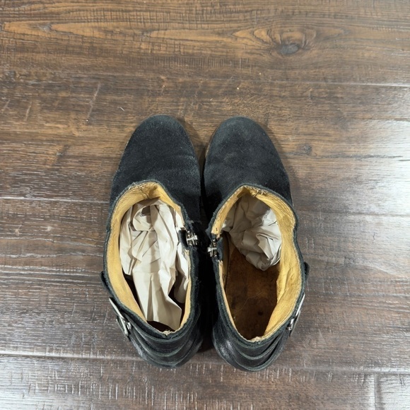 H by Hudson Encke Black Suede Ankle Booties Size‎ EU 39 Women - Picture 7 of 14